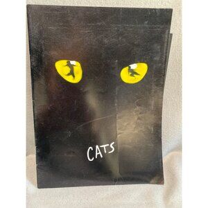 Cats Musical Souvenir Program Winter Garden Theatre 1982 Broadway Collectors